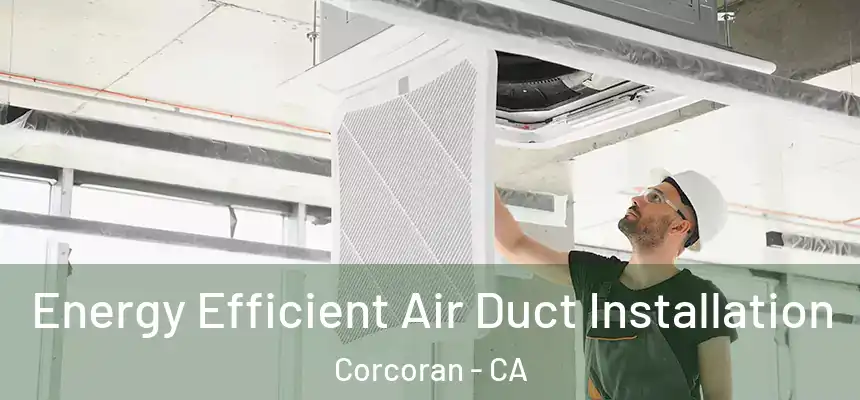  Energy Efficient Air Duct Installation Corcoran - CA